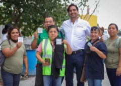 ENTREGÓ ALCALDE FOLIOS PARA BECAS EN SAN VALENTÍN